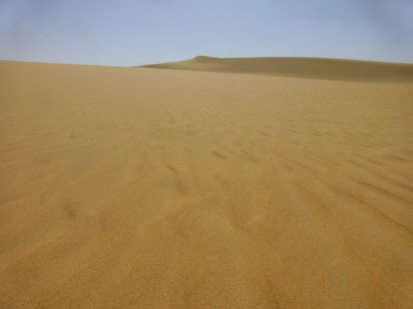 Auf feinstem Wüstensand
