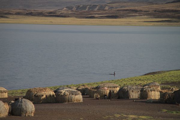 El Molo-Village am Lake Turkana