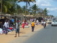 Straßenbild Mozambique