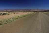 Gute Straßen in Namibia