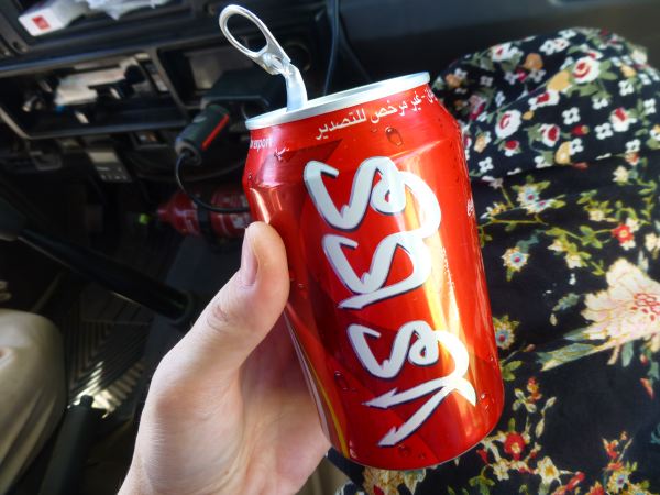 Und dazu eine arabische Cola