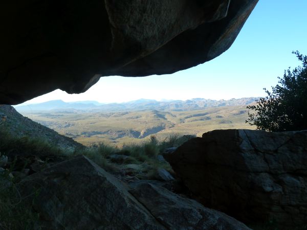 Nächste Wanderung in die Wolfberg Cracks, es ist erst 7.00 früh!