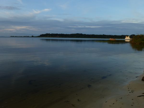 Blick auf den Steg