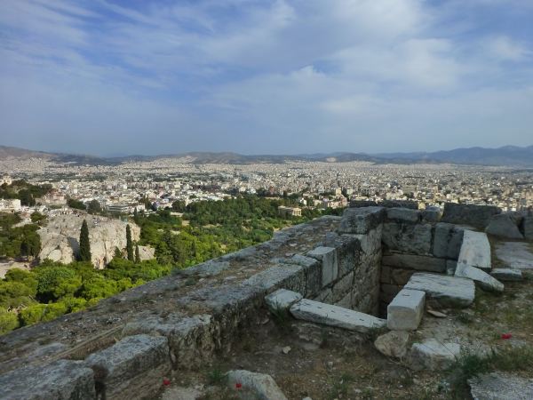 Blick über Athen