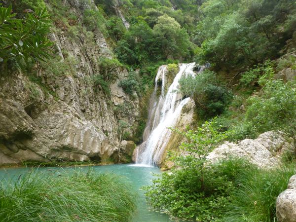 Ausflug zum Wasserfall