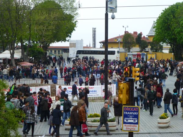 Schlange zur Hagia Sofia