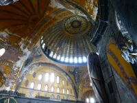 Kuppelkonstruktion der Hagia Sofia