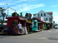 Belize Straßenstände