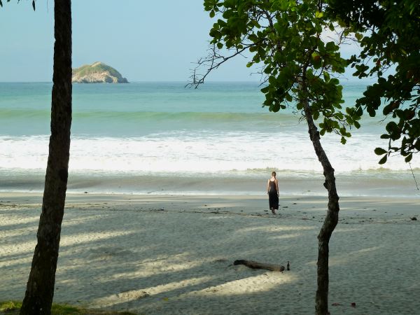 Bei Manuel Antonio, Blick vom Autostellplatz aus