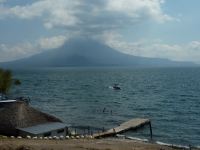 Lago die Atitlan am Morgen