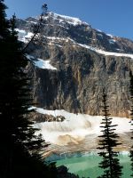 Blick zum Gletscher