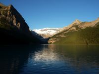 Lake Luise - 6:50 im Morgenlicht