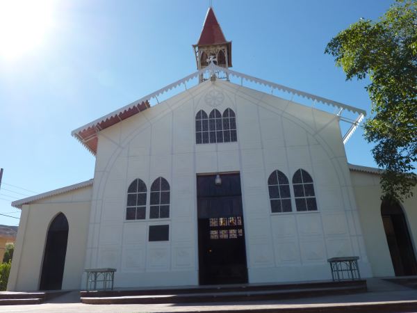 Die Kirche von Hr. Eiffel in Santa Rosalia