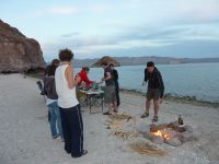 Heute abend: Dinner am Strand