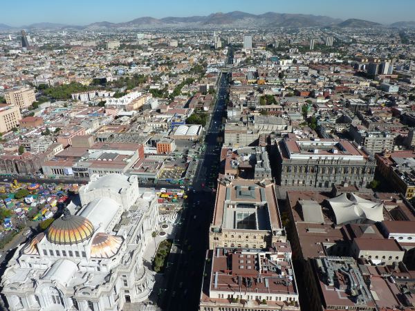 Ausblick vom Torre Latino Americano