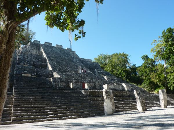Calakmul-Tempelanlagen