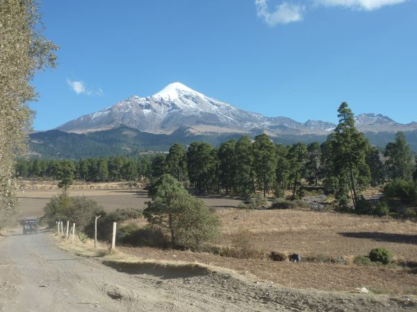 Der Orizaba, höchster Berg Mexicos
