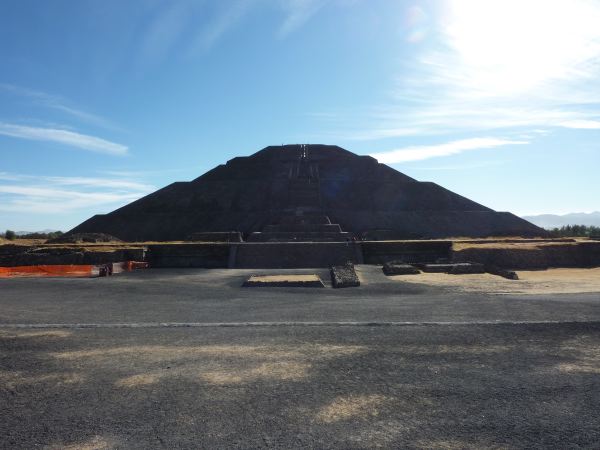 Teotihuacan - die Piramid del Sol