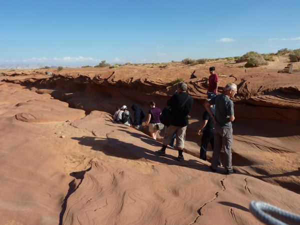 Antelope Canyon, es geht rein...