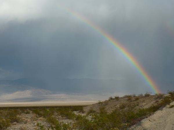 Am nächsten Tag regnet es dann gleich nochmal.