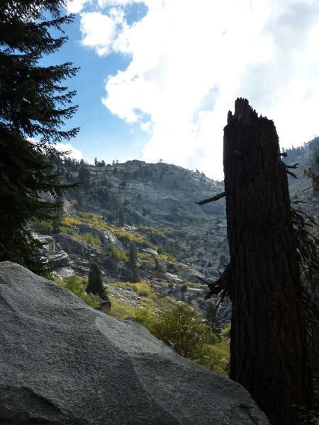 Wanderung zum Tokopah Wasserfall