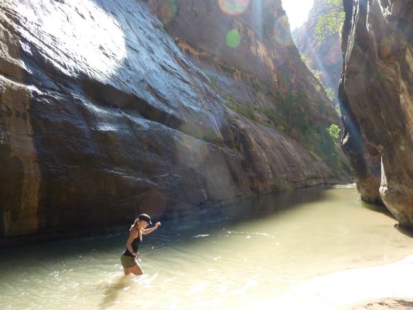 Da war er weg, der Stock...