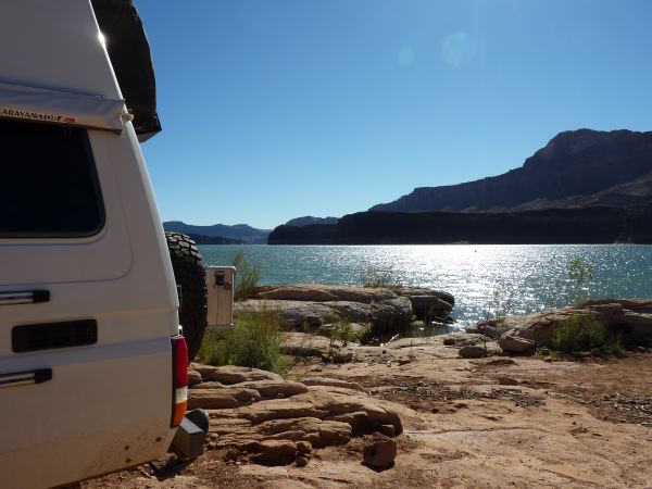 Perfekt eingeparkt...