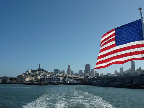 Blick auf die Skyline