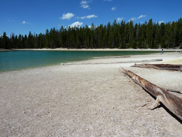 Wanderung am Yellowstone Canyon