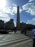 Und nochmal vorbei am Obelisk