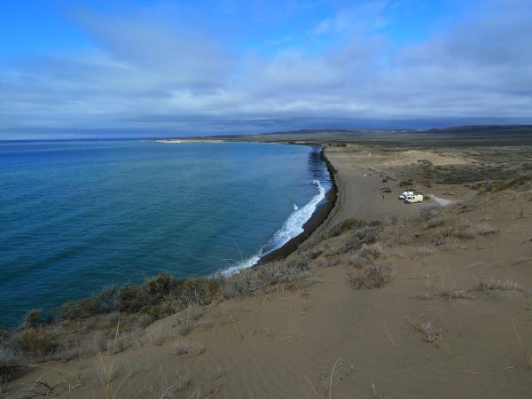 Unser Stellplatz Nähe Puerto Madryn