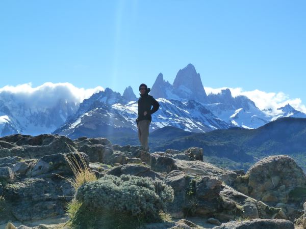 Das Fitz-Roy Bergpanorama 