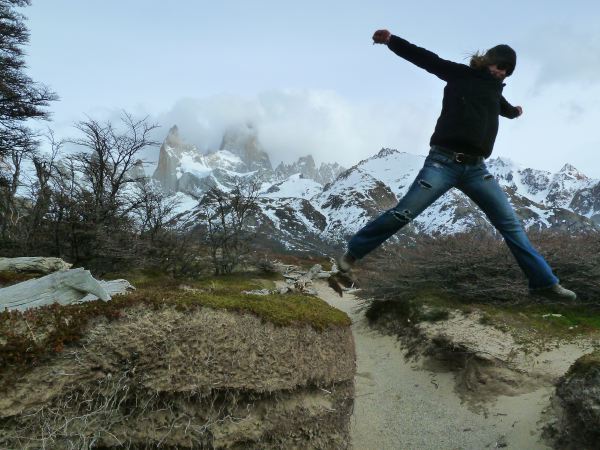 Da liegt er wieder in Wolken, der schöne Fitz Roy