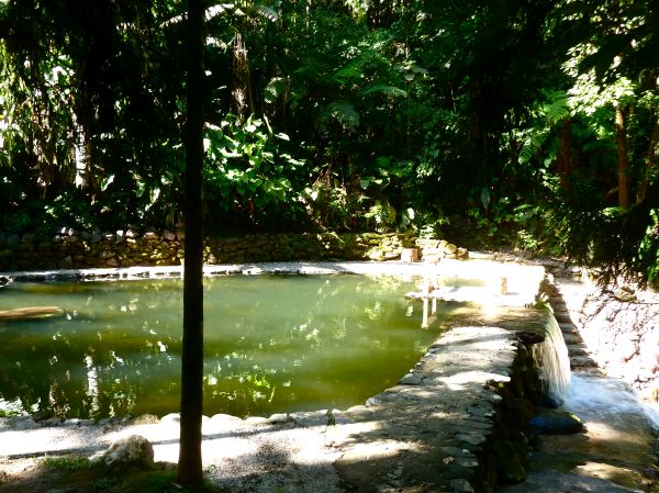 Romantischer Pool