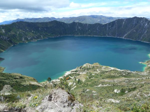 Quilotoa-Laguna