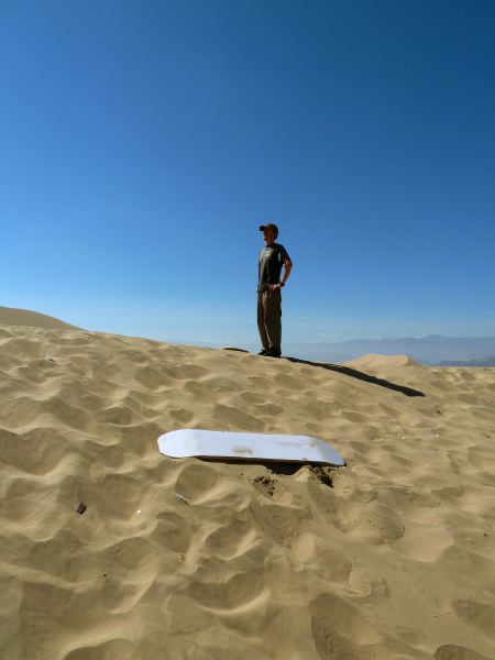 Georg, Sand und Board