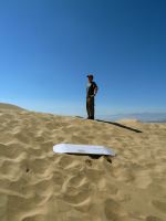 Georg, Sand und Board